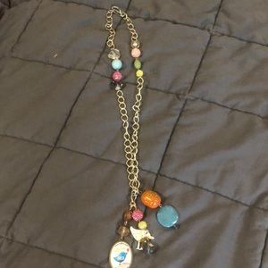 Long beaded necklace